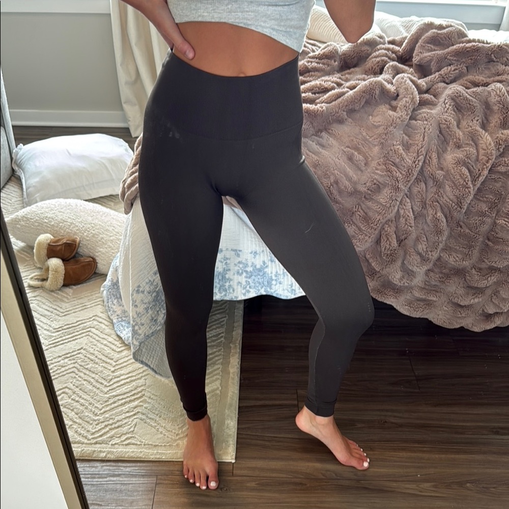 Black High-Waisted Leggings